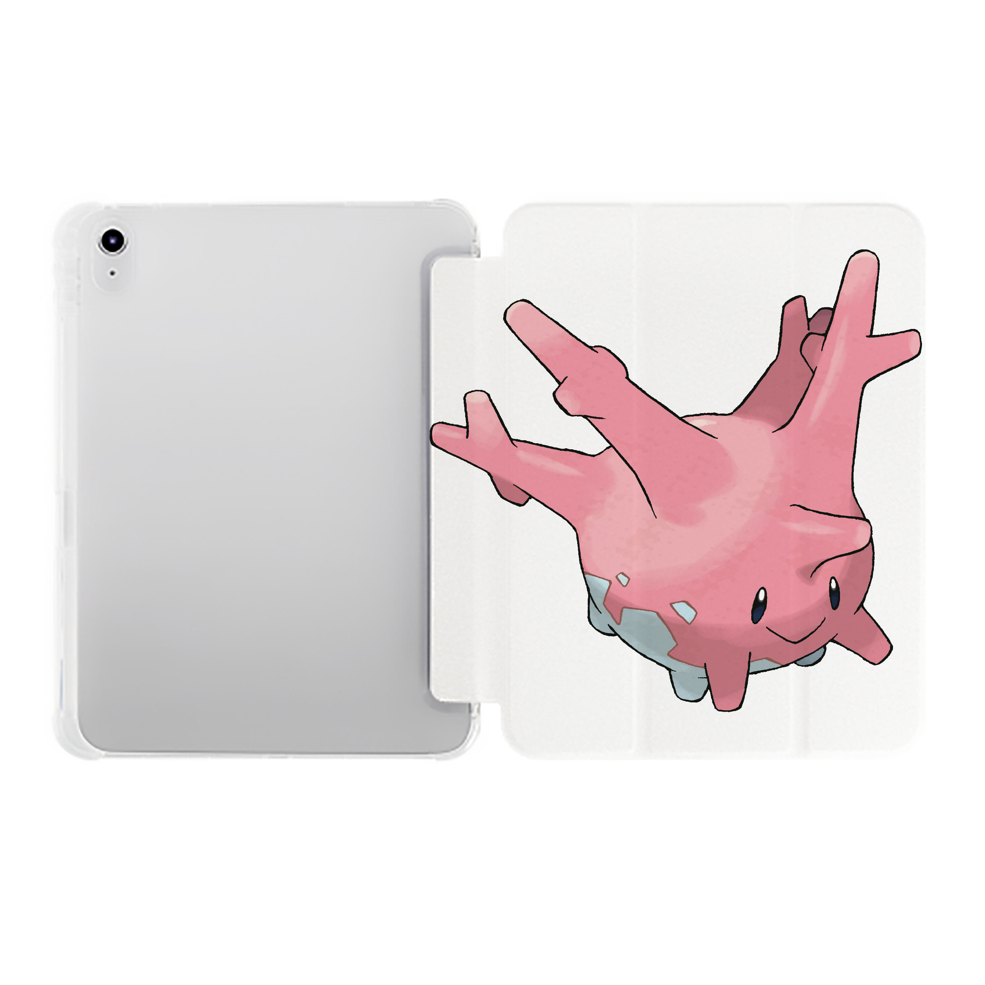 （画像用） ポケットモンスター Pokémon IPad ケース ペン収納付き 三つ折りスタンド PUレザー×シリコン 対応機種9.5/10.5/10.9インチ